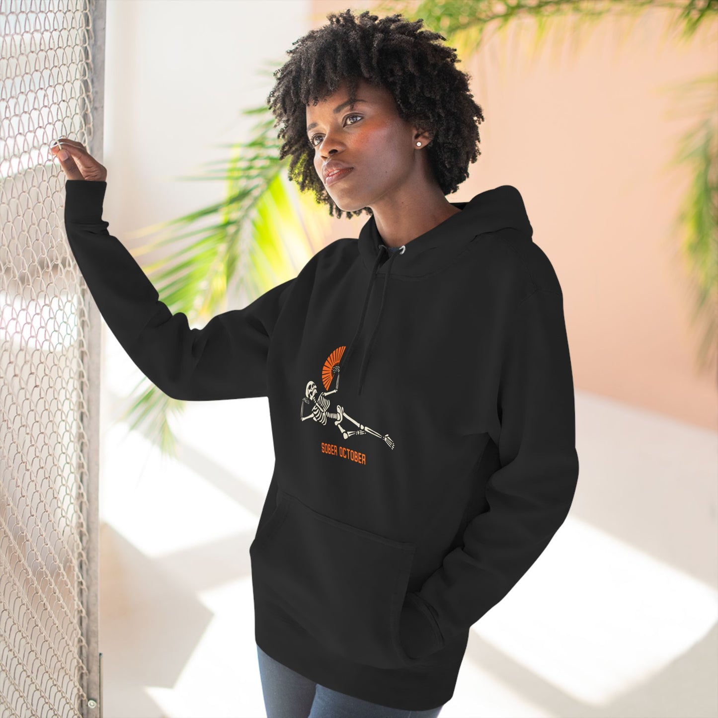 Sober October Fleece Hoodie