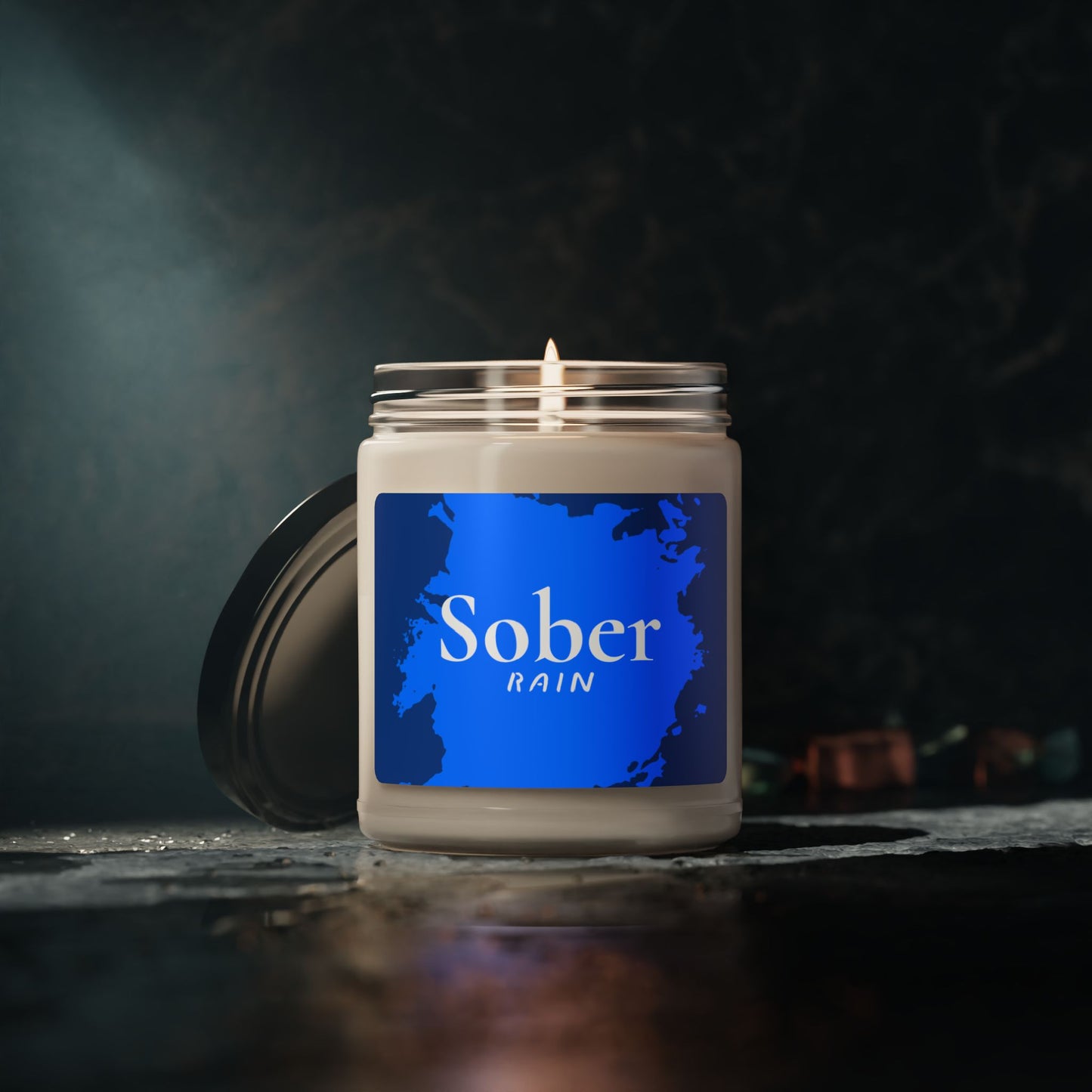 Sober Rain Scented Soy Candle, 9oz