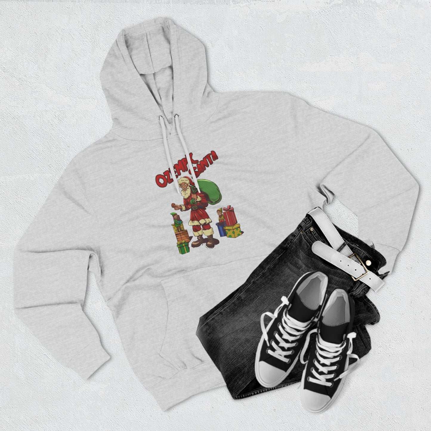 Diet Santa Fleece Hoodie