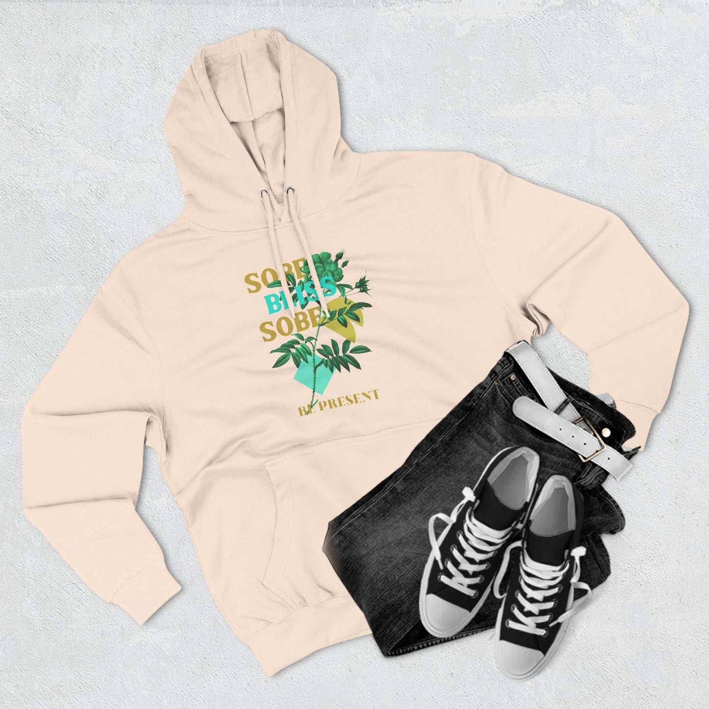 Sober Bliss Fleece Hoodie