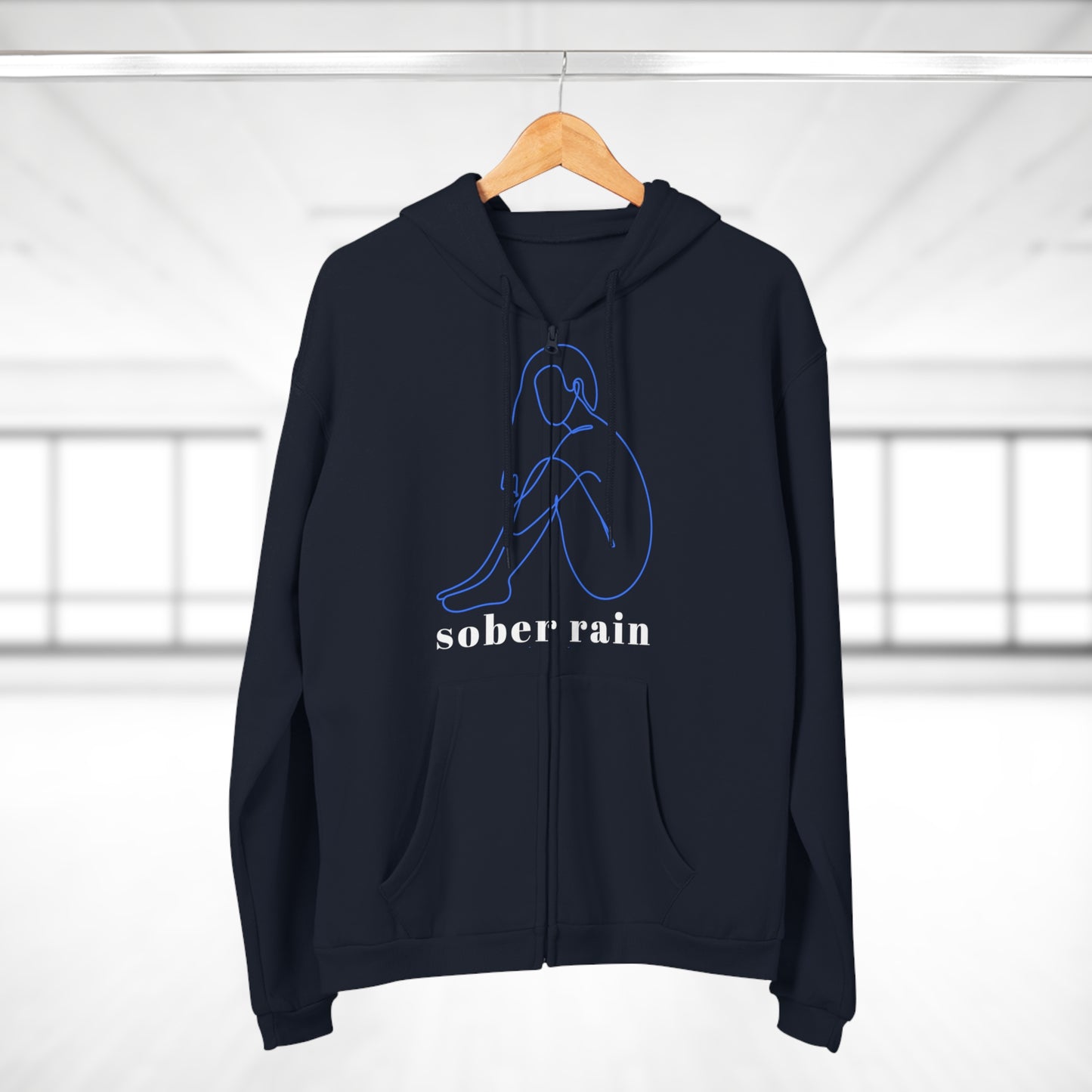 Sober Rain Zip Hoodie