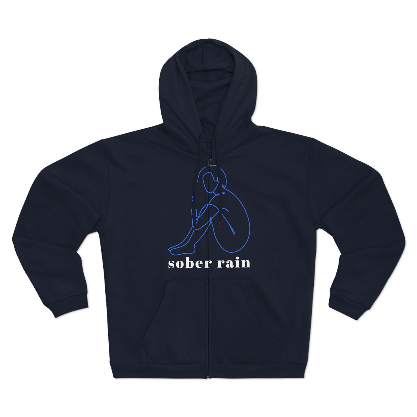 Sober Rain Zip Hoodie