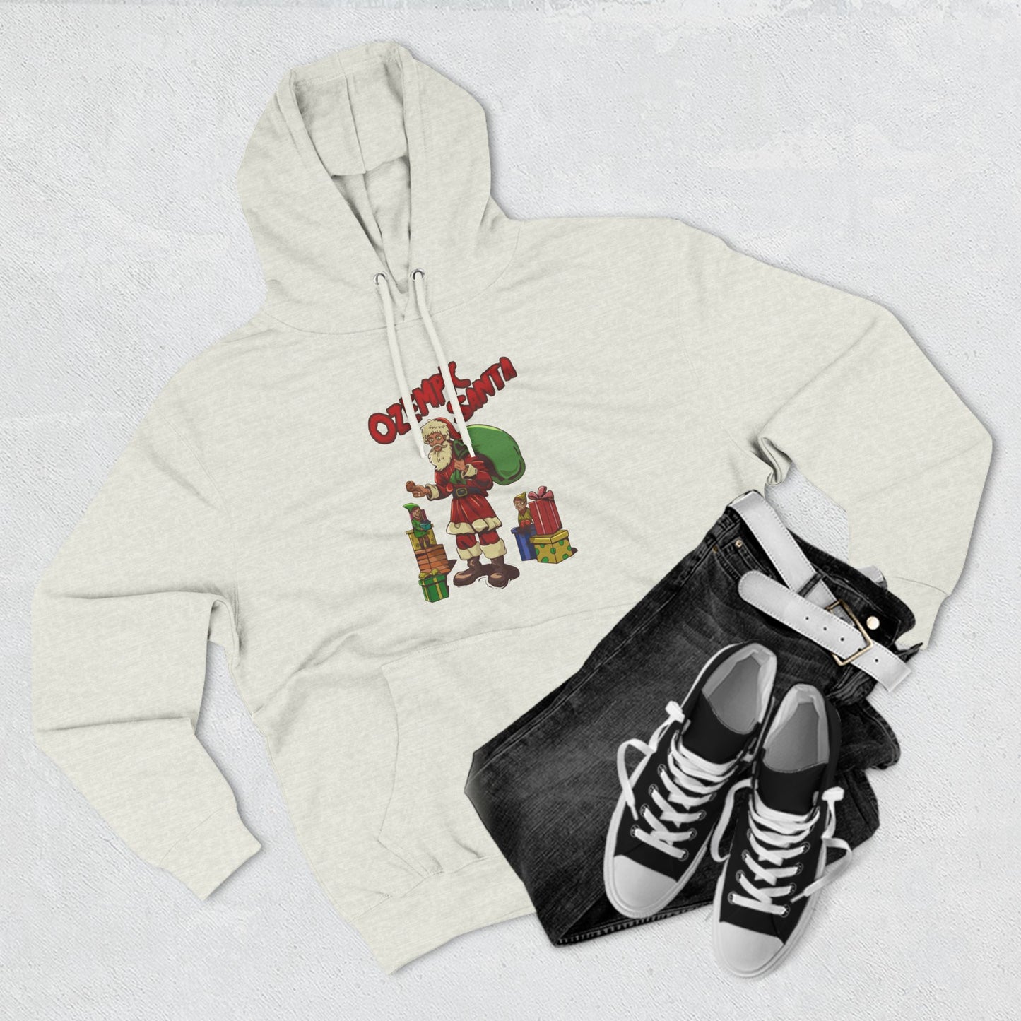 Diet Santa Fleece Hoodie