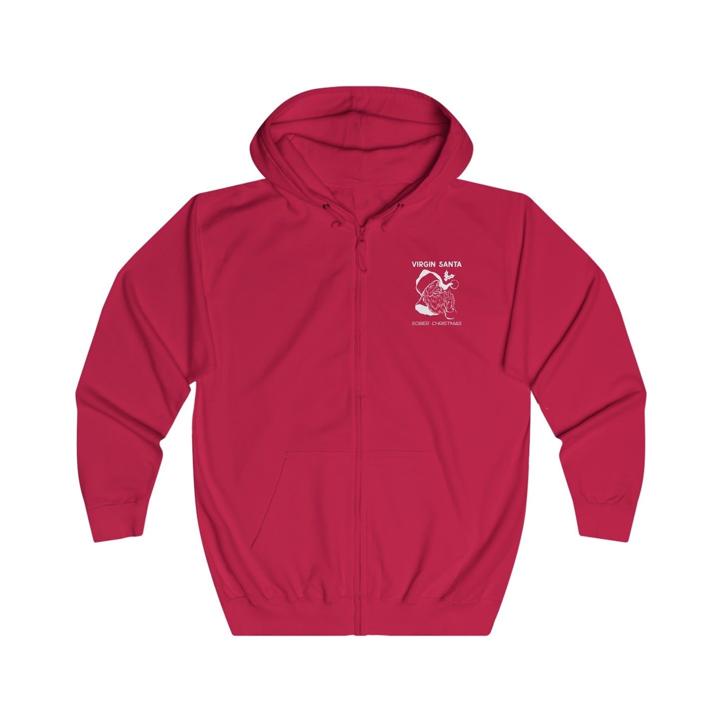 Virgin Santa Full Zip Hoodie