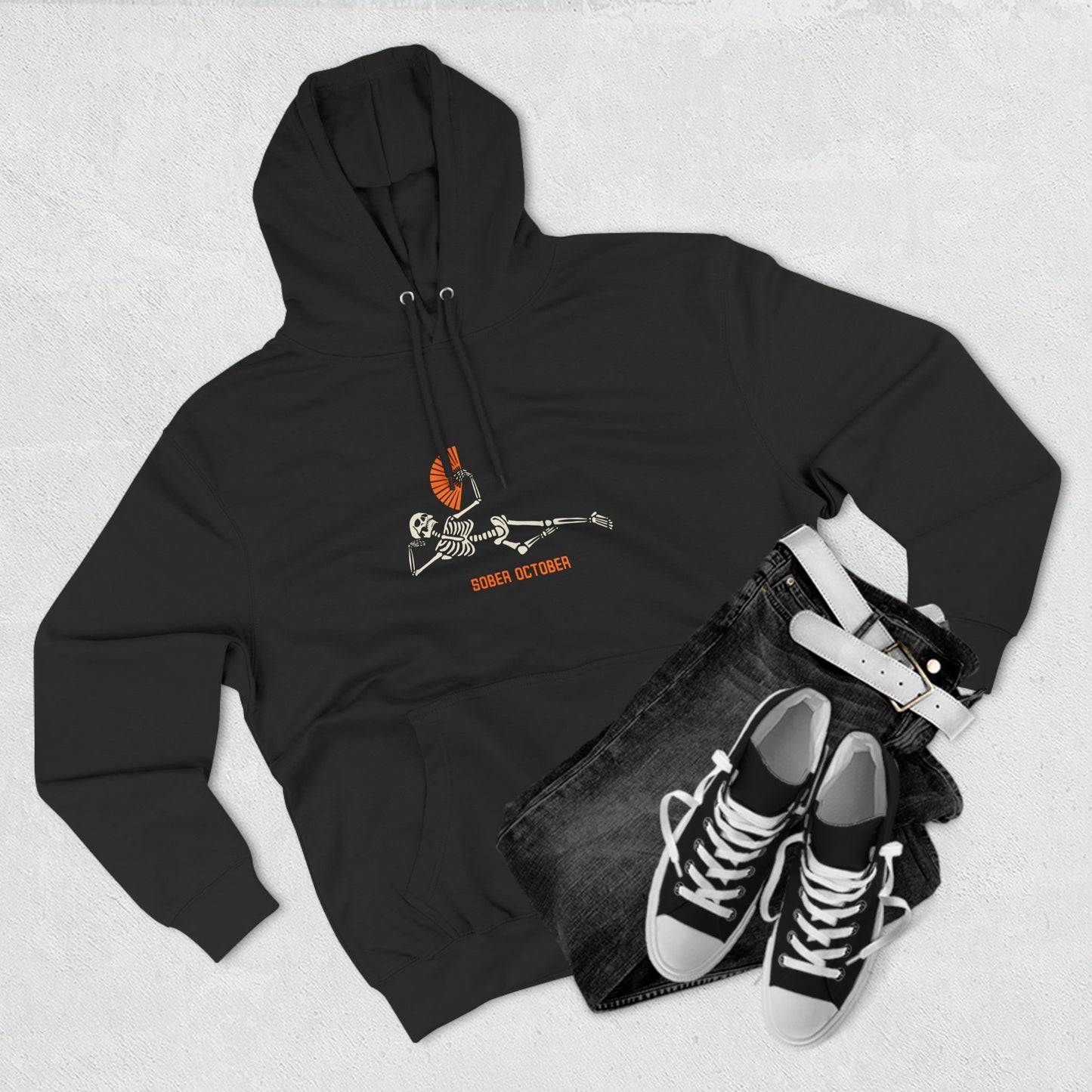 Sober October Fleece Hoodie