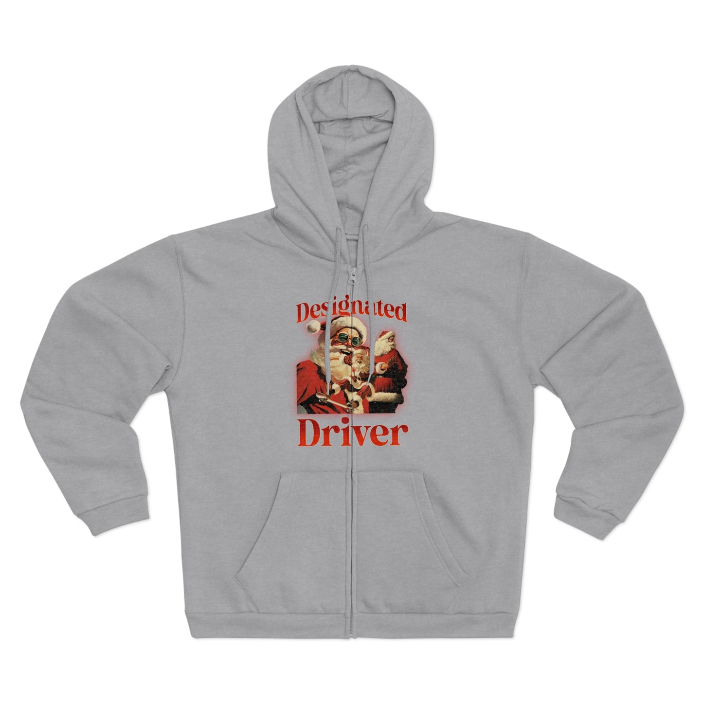 Designated Driver (Santa) Zip Hoodie