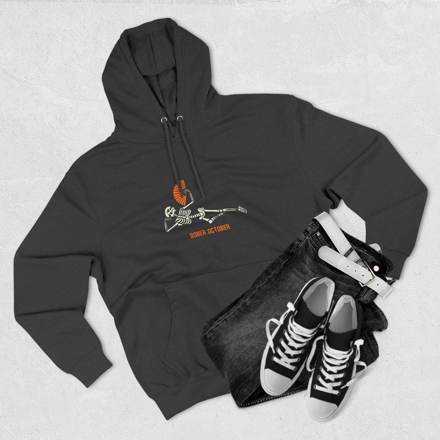 Sober October Fleece Hoodie