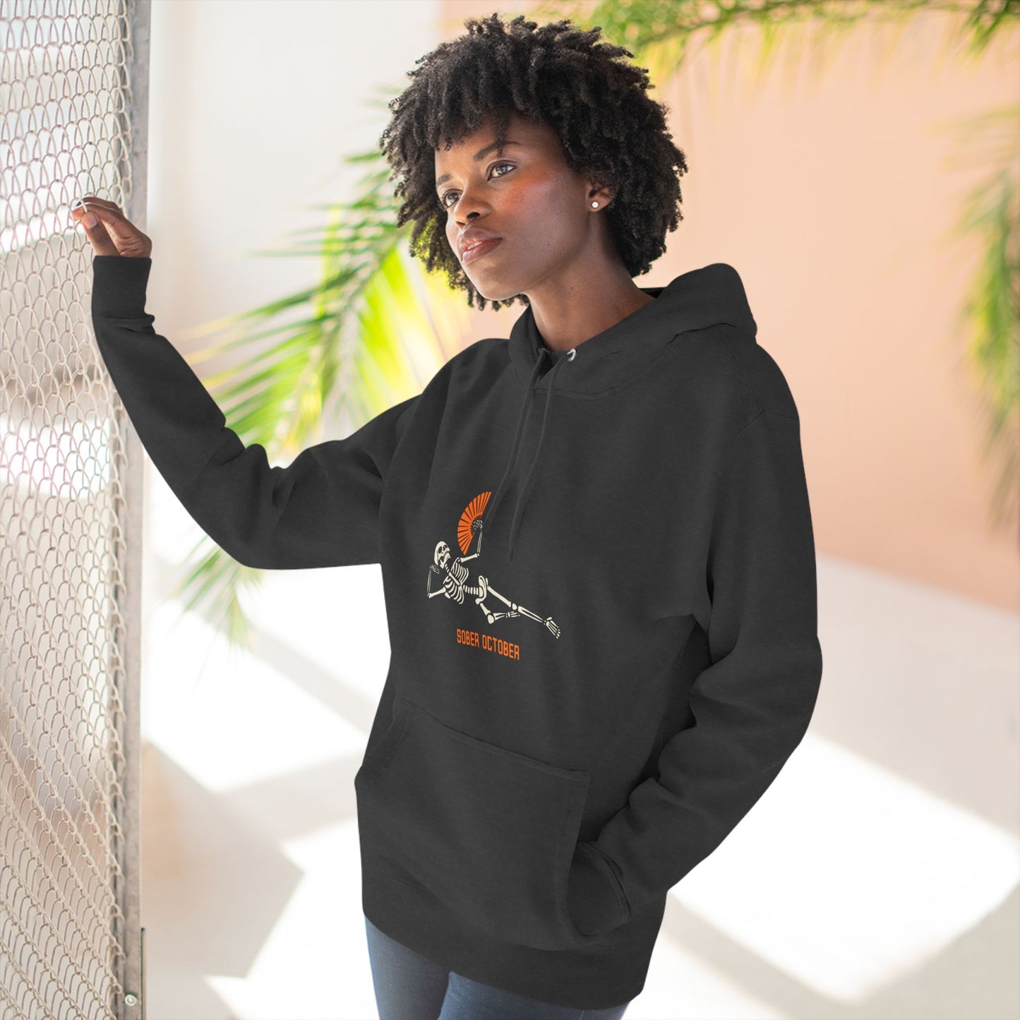 Sober October Fleece Hoodie