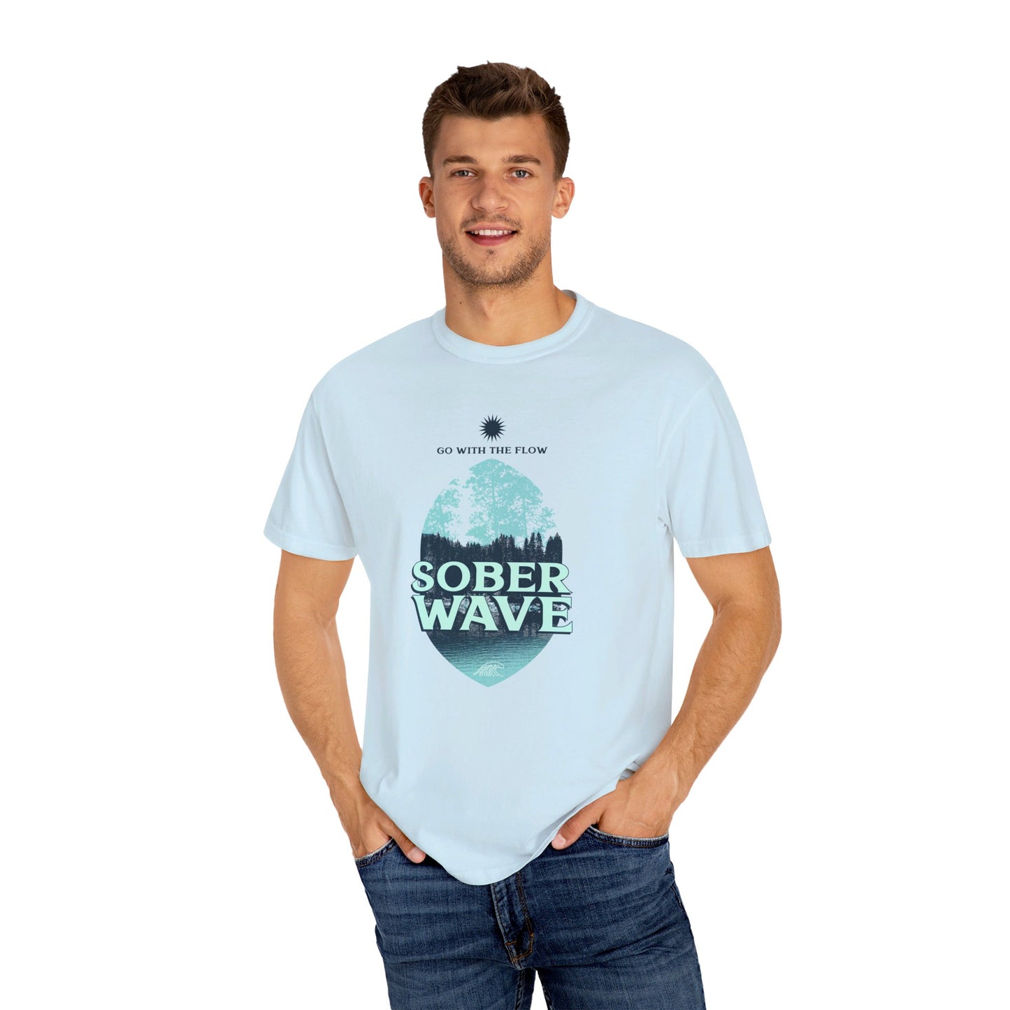 Go with the Flow Sober Wave T-shirt