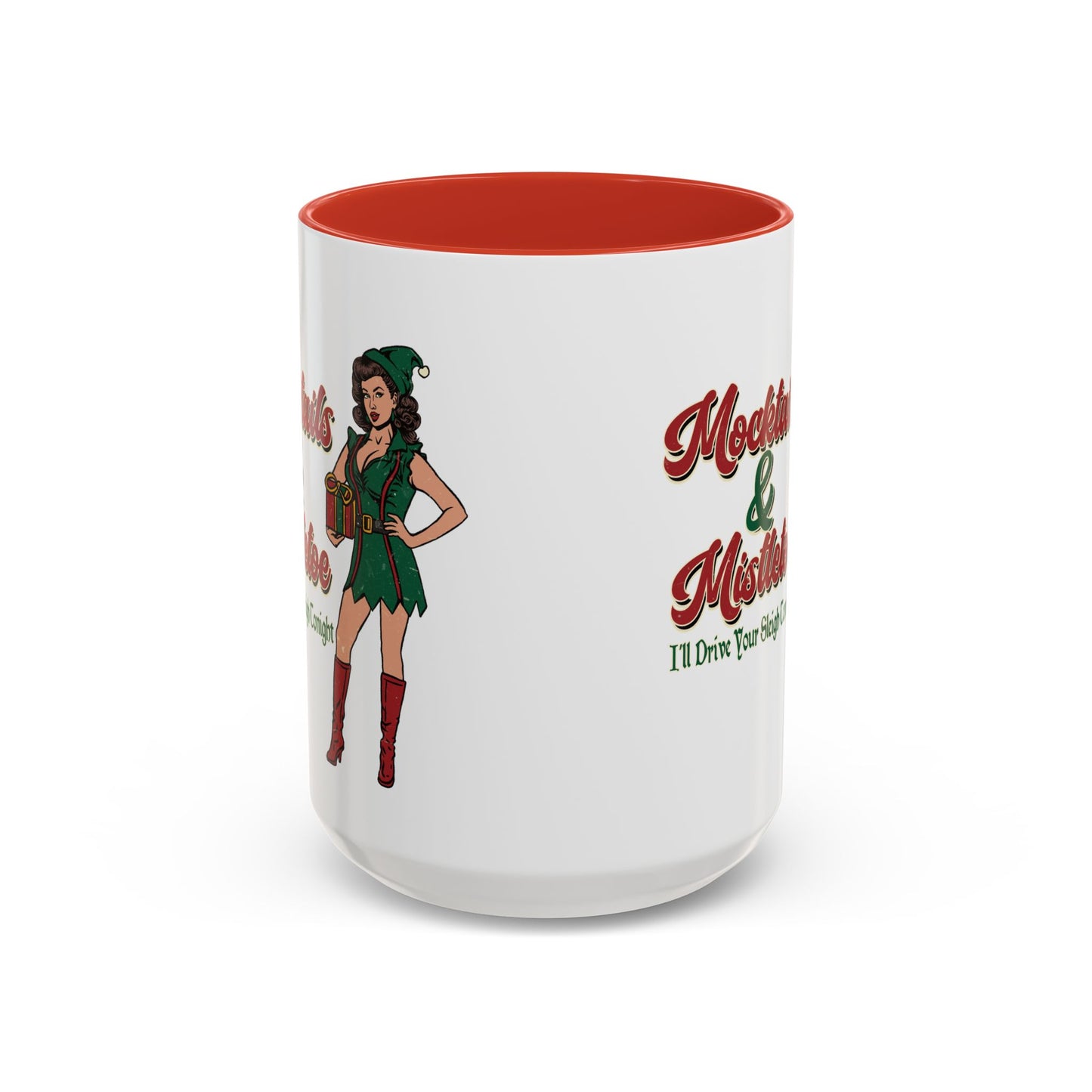 Sexy Elf Christmas Coffee Mug (11, 15oz)