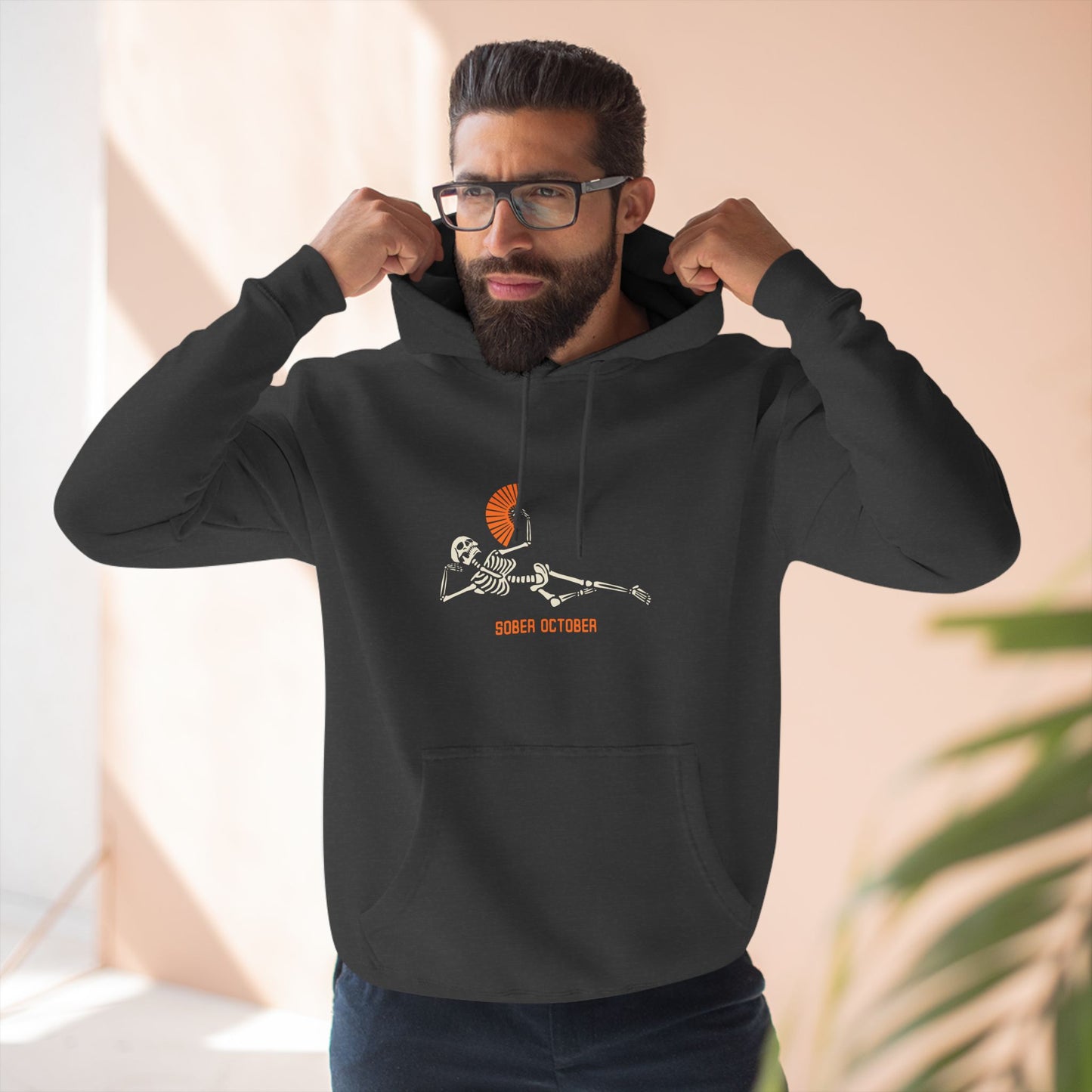 Sober October Fleece Hoodie