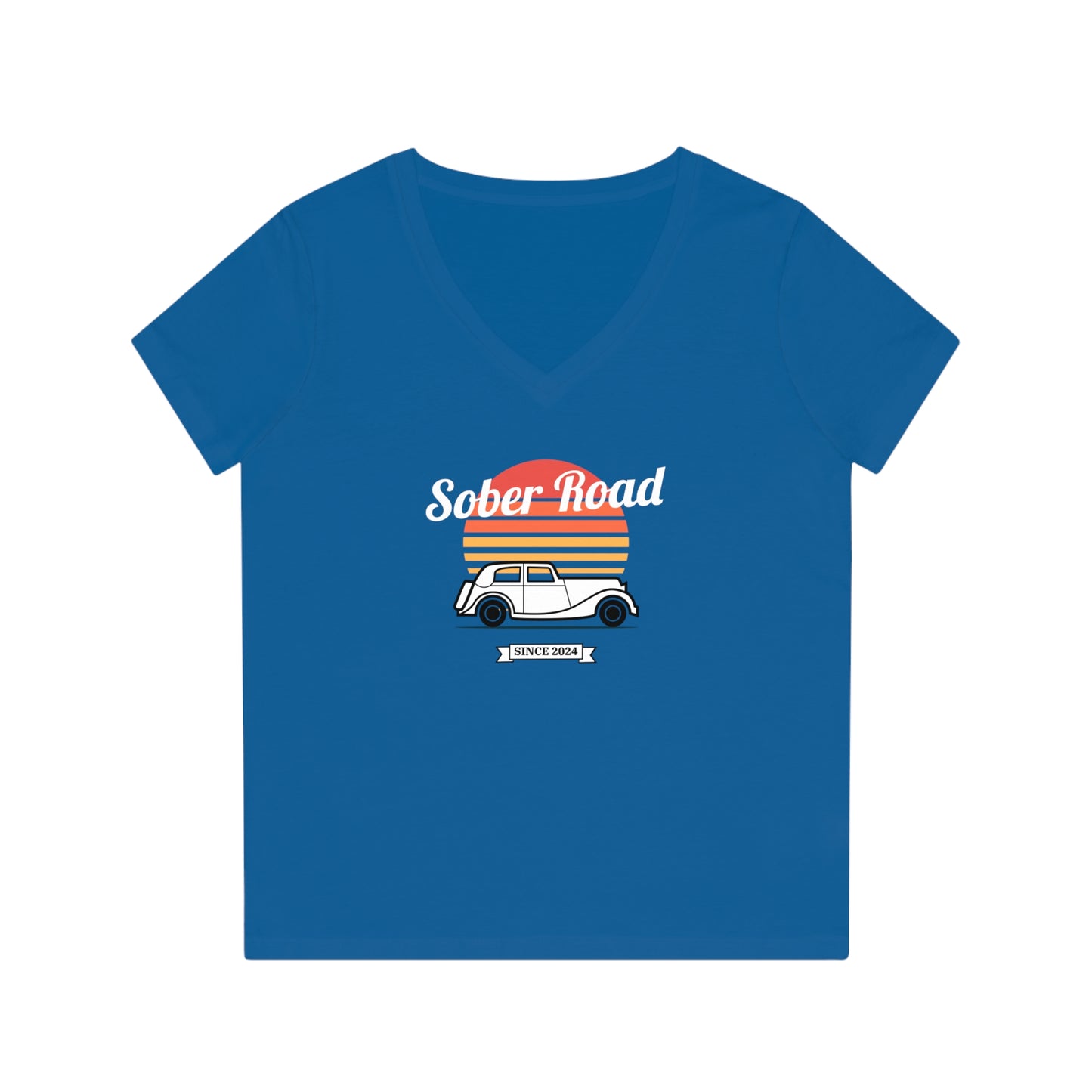 Sober Road V-Neck T-Shirt