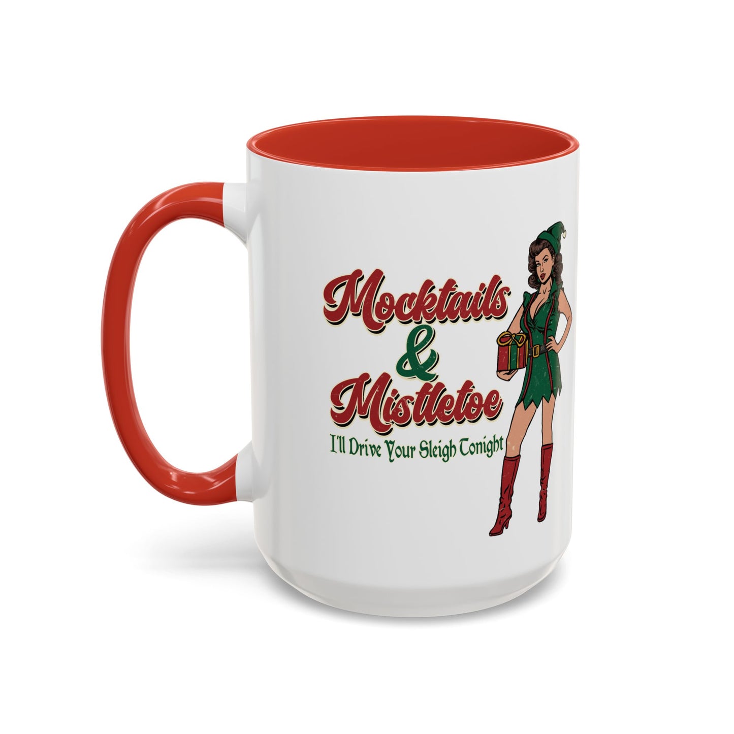 Sexy Elf Christmas Coffee Mug (11, 15oz)