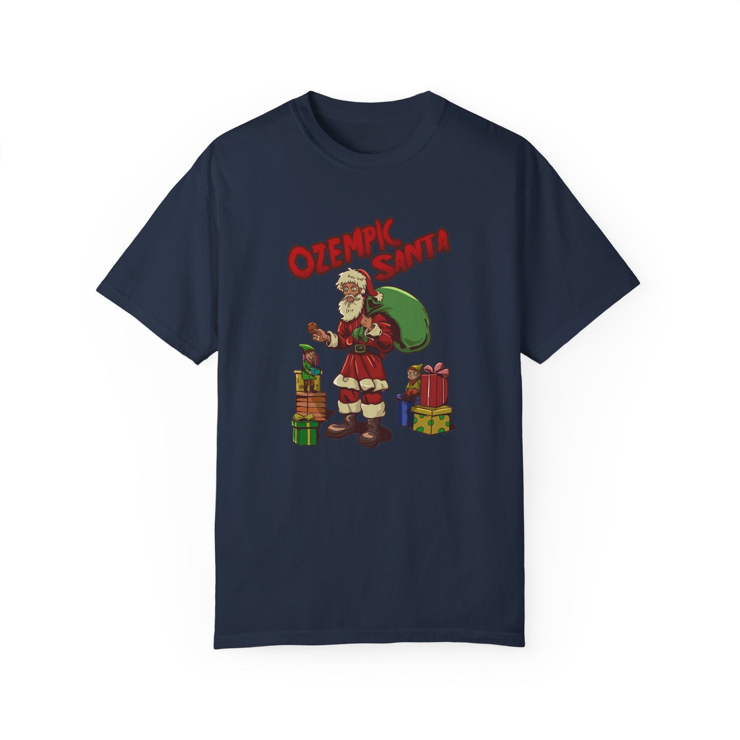 Diet Santa Funny Christmas Tee