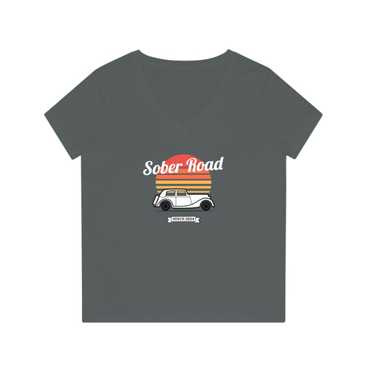 Sober Road V-Neck T-Shirt