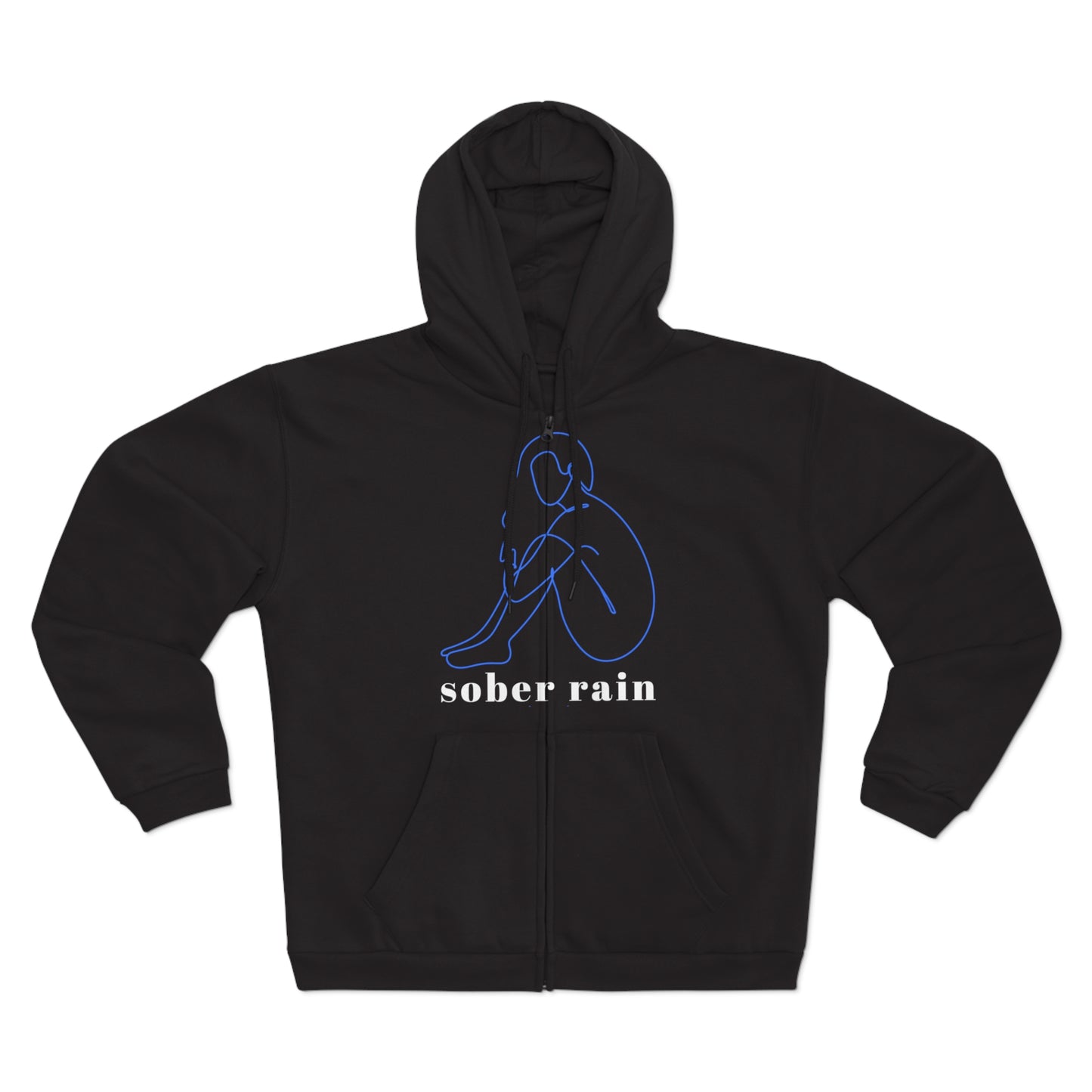 Sober Rain Zip Hoodie