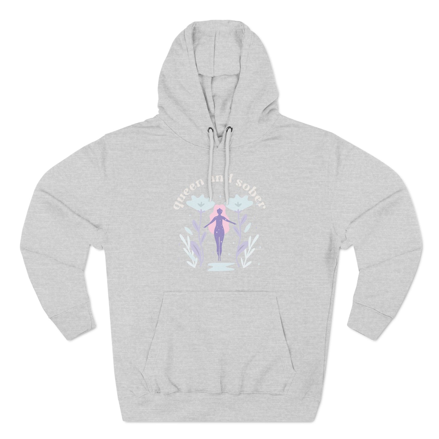 Queen and Sober Fleece Hoodie