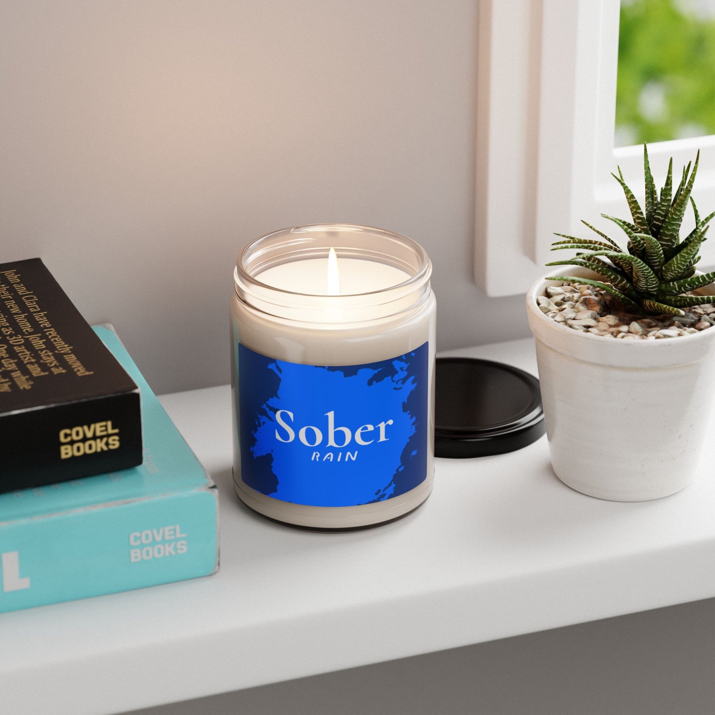 Sober Rain Scented Soy Candle, 9oz