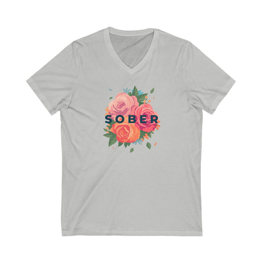 Sober V-Neck Tee