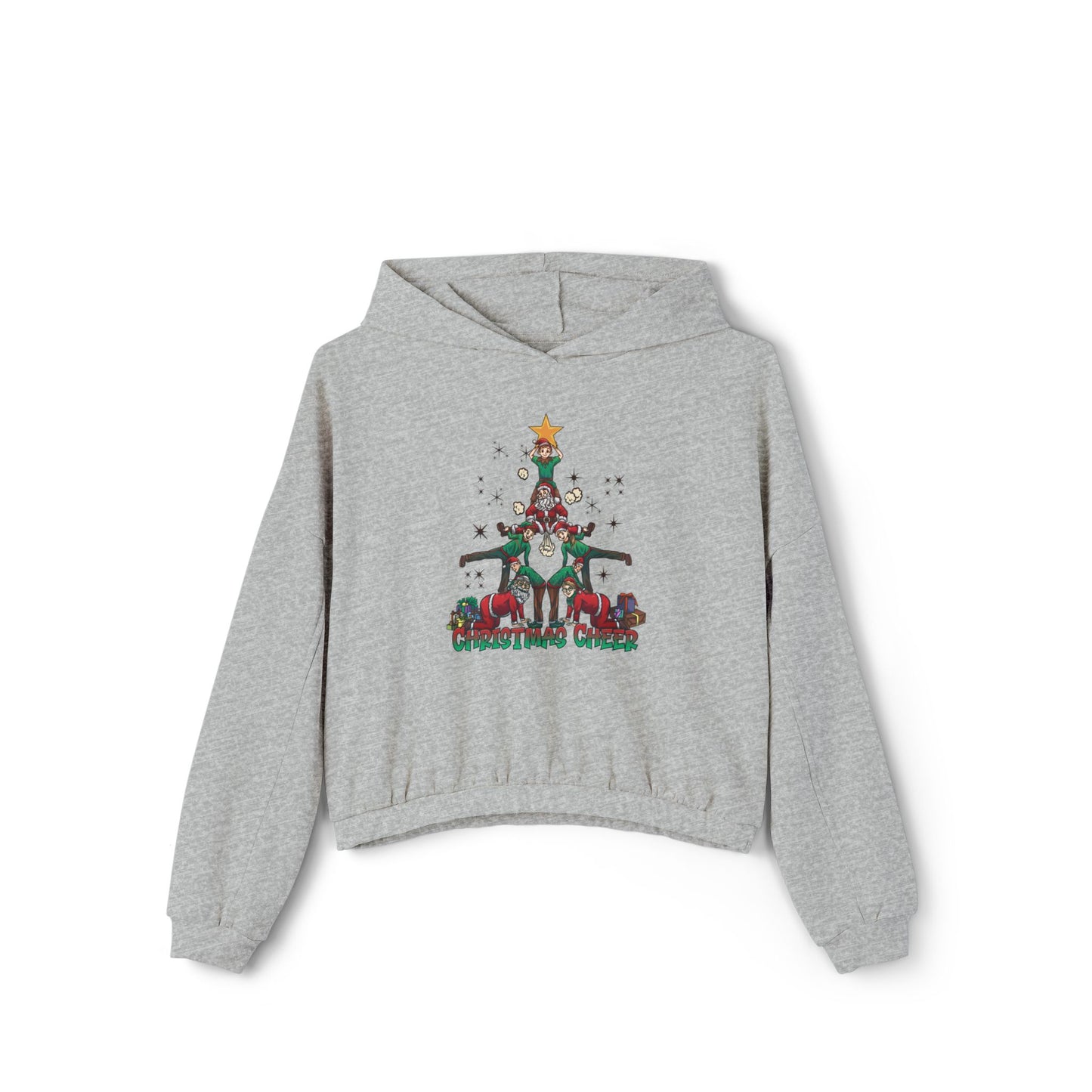 Christmas Cheer Cinched Bottom Hoodie