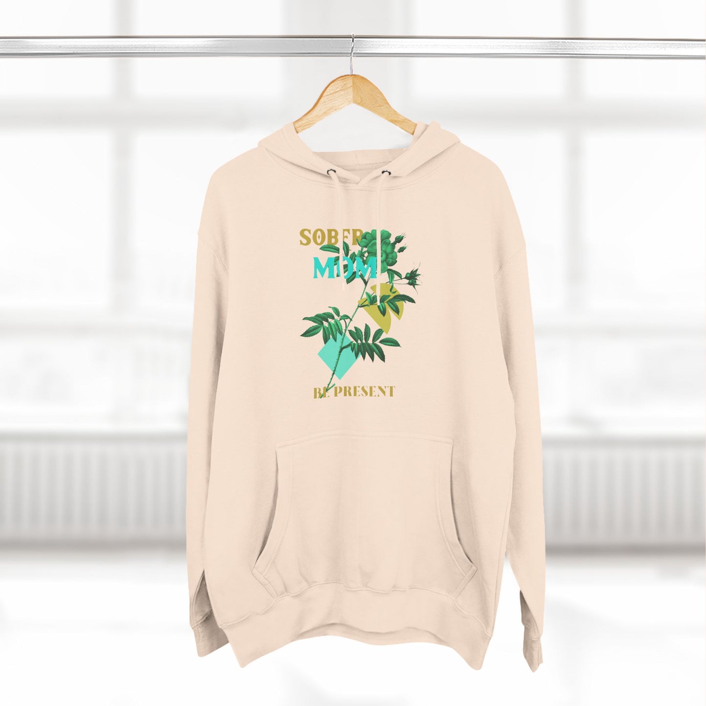 Sober Mom Fleece Hoodie