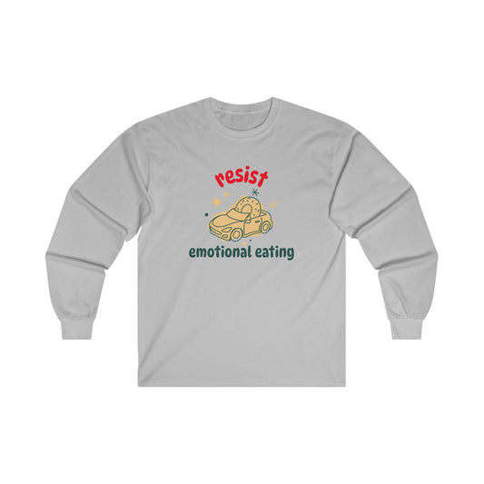 Resist Emotional Eating (Donut) Long Sleeve Tee