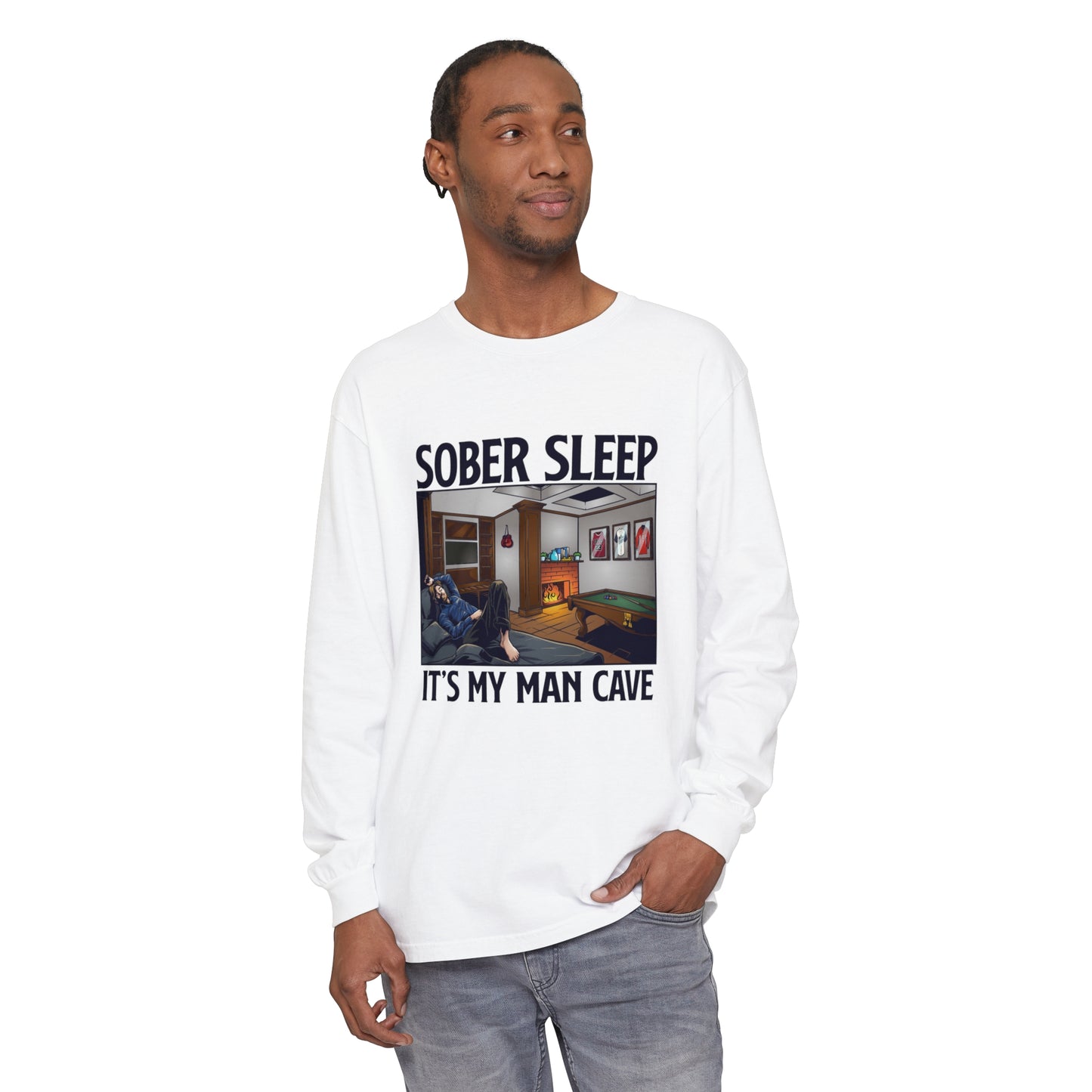 Man Cave Long Sleeve T-Shirt