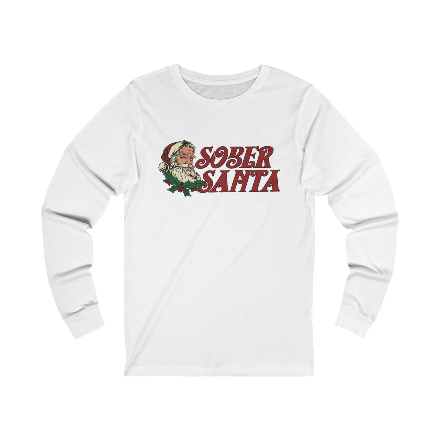 Sober Santa Long Sleeve Tee