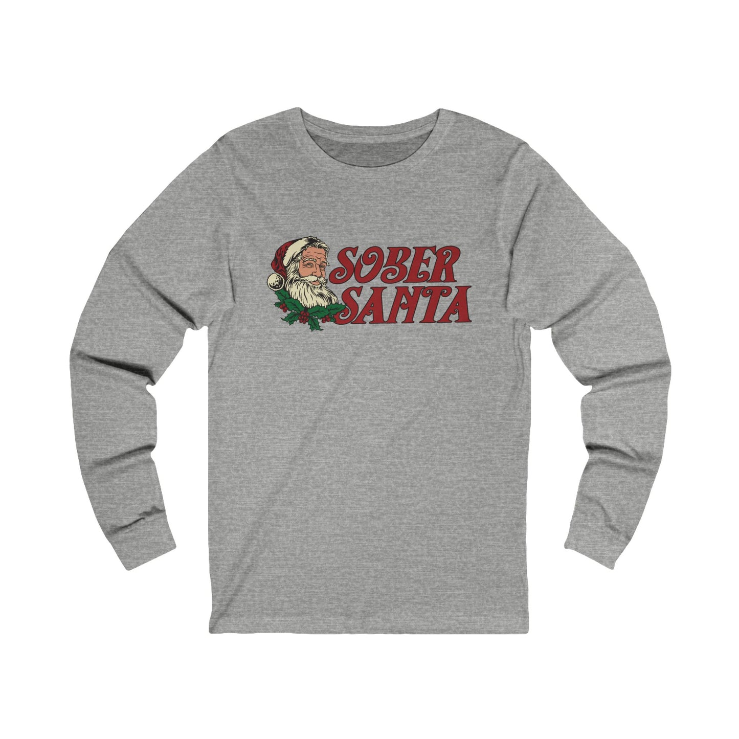 Sober Santa Long Sleeve Tee