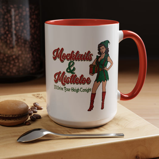 Sexy Elf Christmas Coffee Mug (11, 15oz)