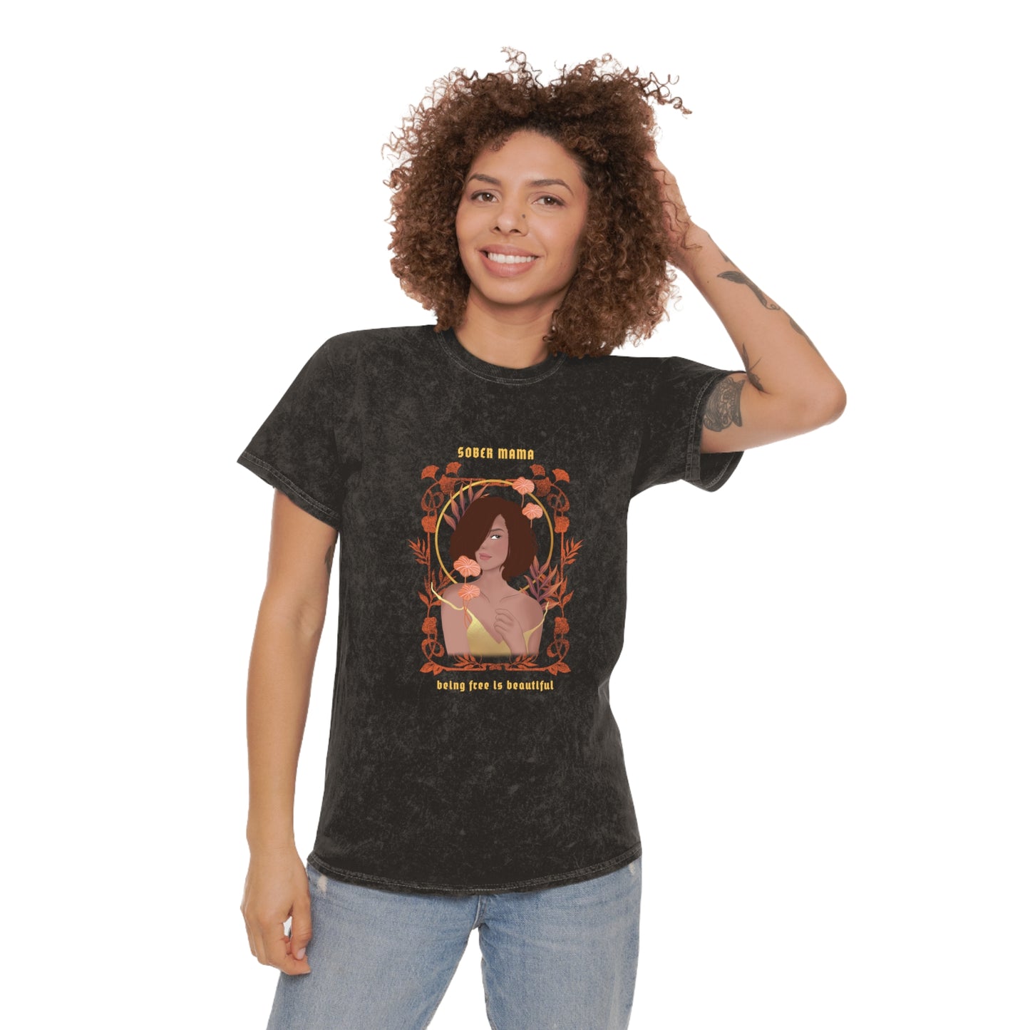 Sober Mama Mineral Wash T-Shirt