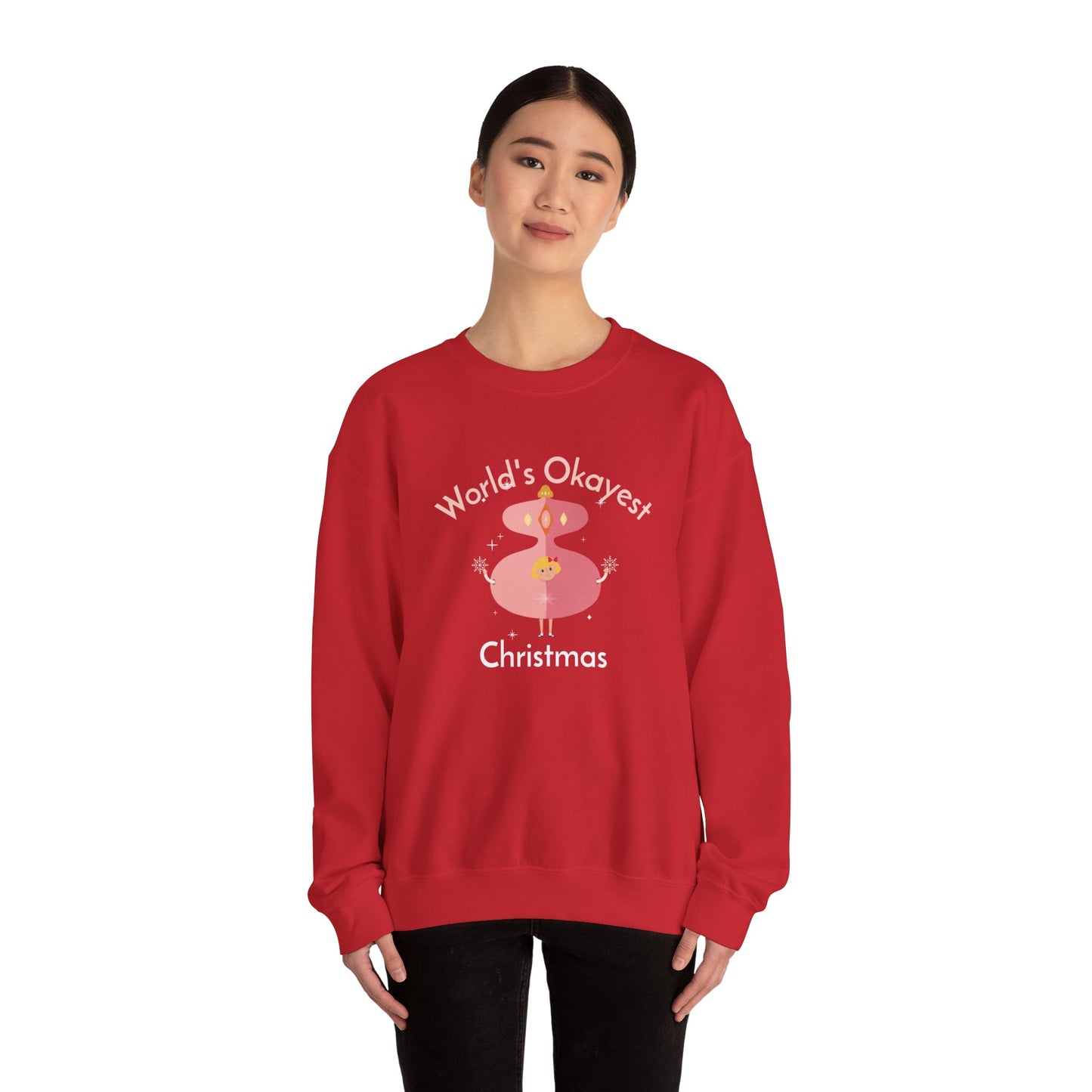 World's Okayest Christmas Sweatshirt