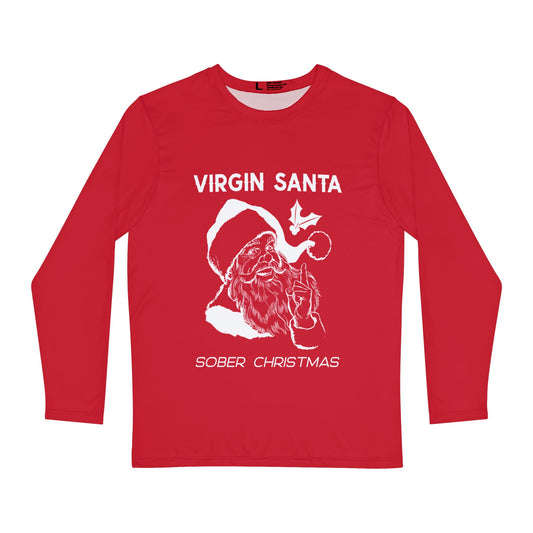 Virgin Santa Men's Long Sleeve Shirt