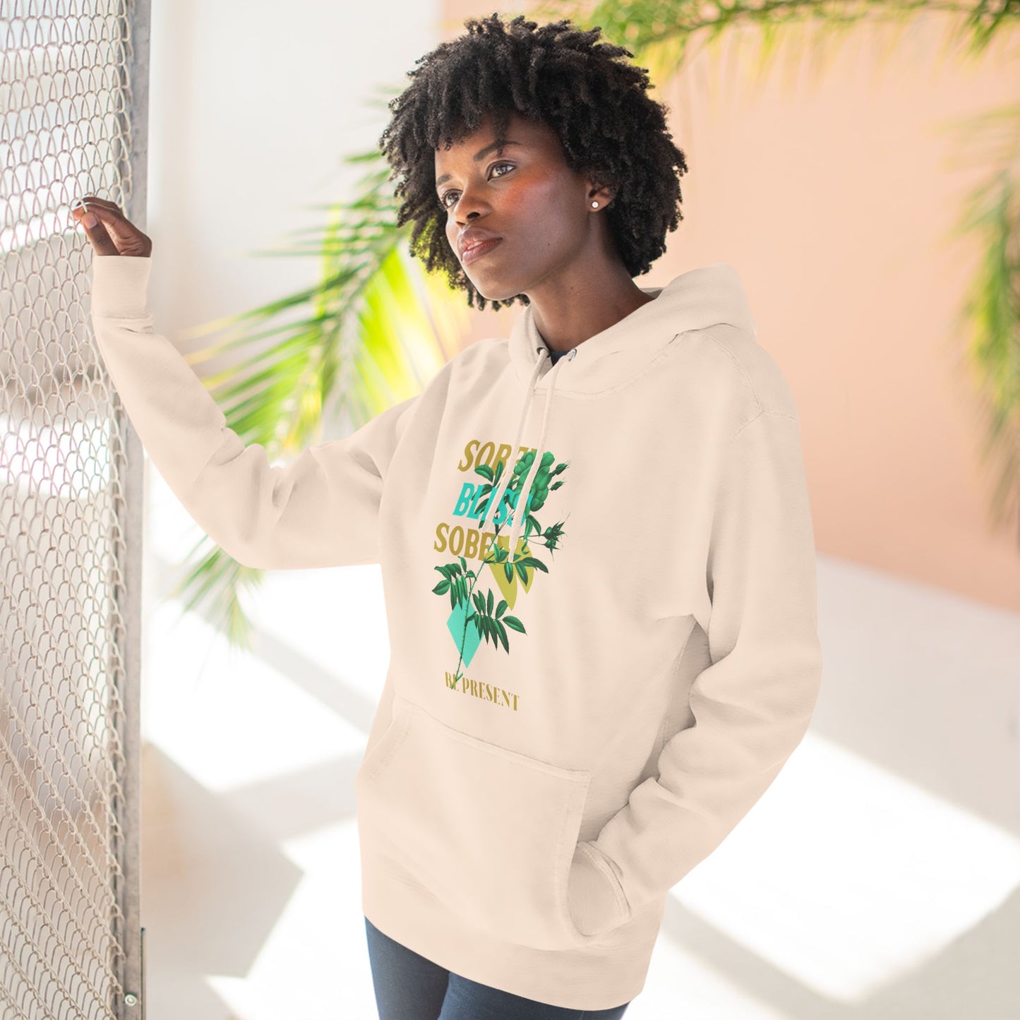 Sober Bliss Fleece Hoodie