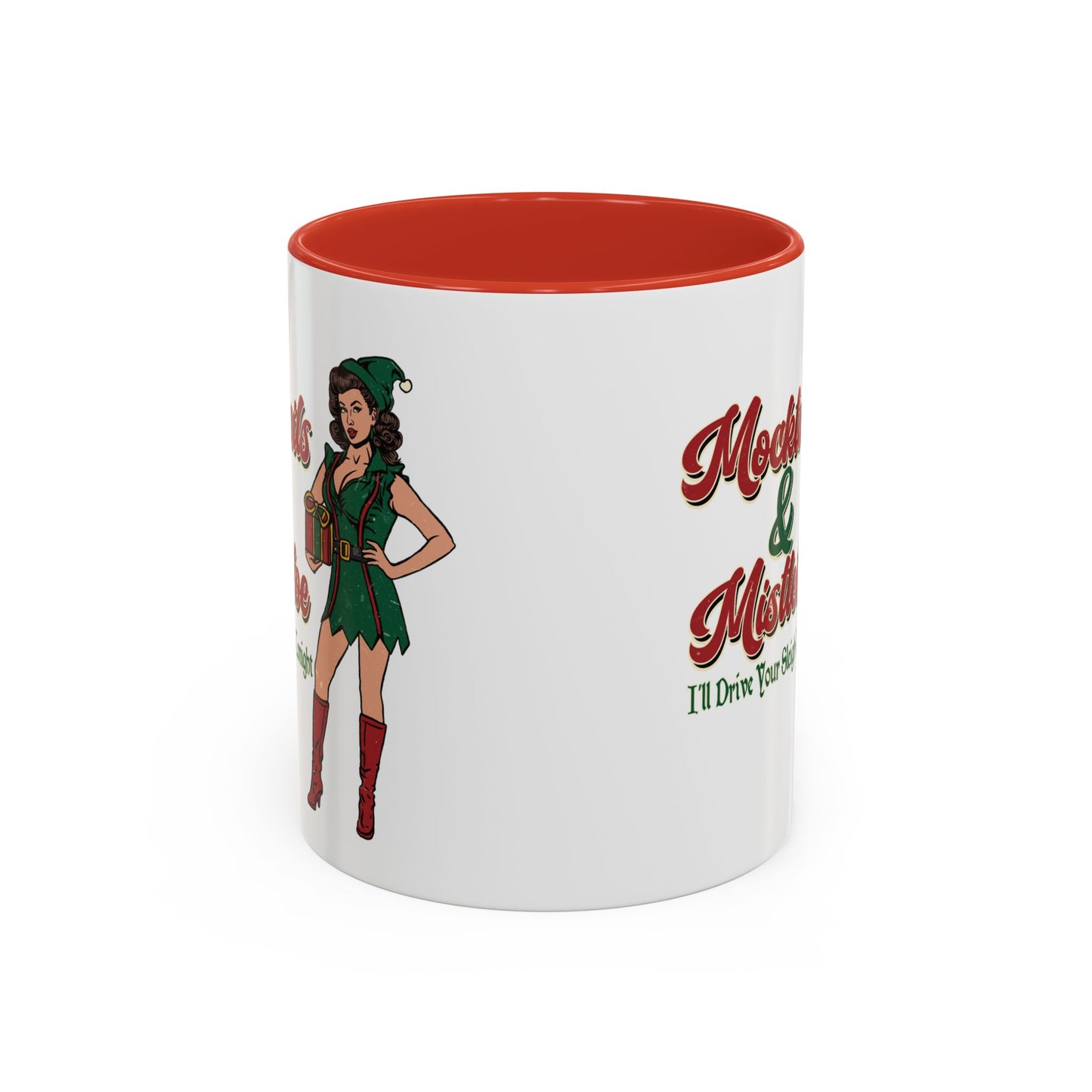 Sexy Elf Christmas Coffee Mug (11, 15oz)