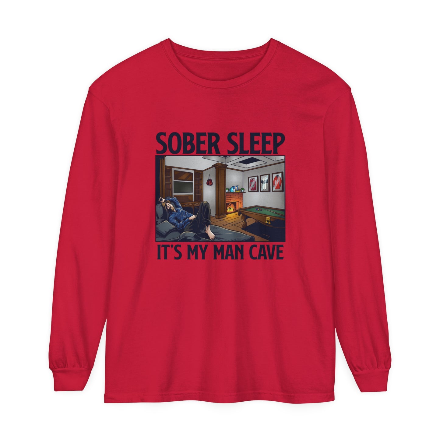 Man Cave Long Sleeve T-Shirt