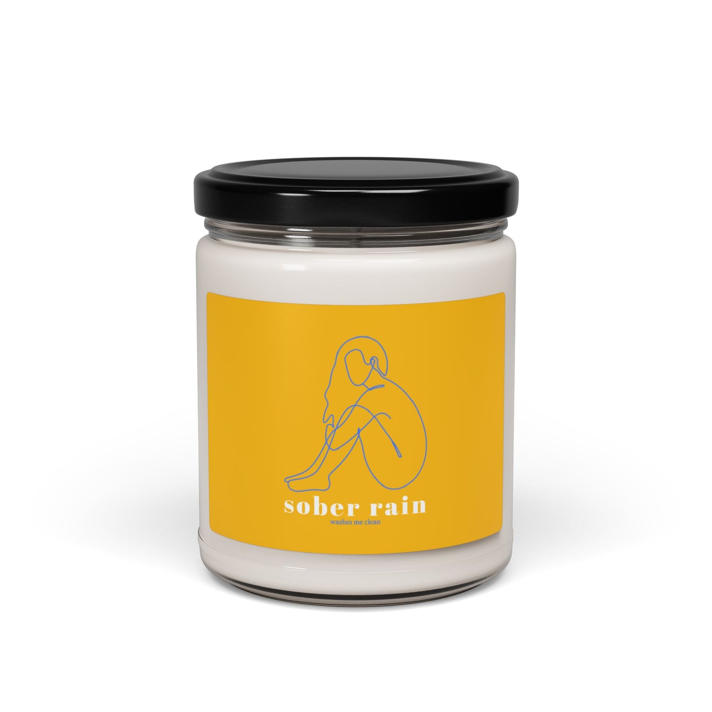 Sober Rain Scented Soy Candle, 9oz