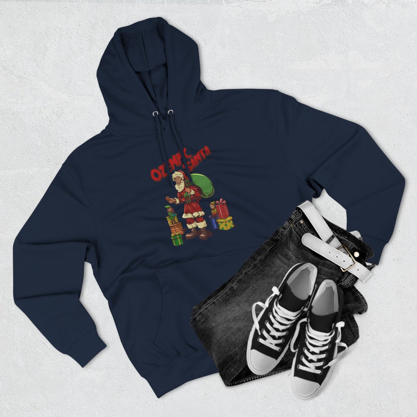 Diet Santa Fleece Hoodie