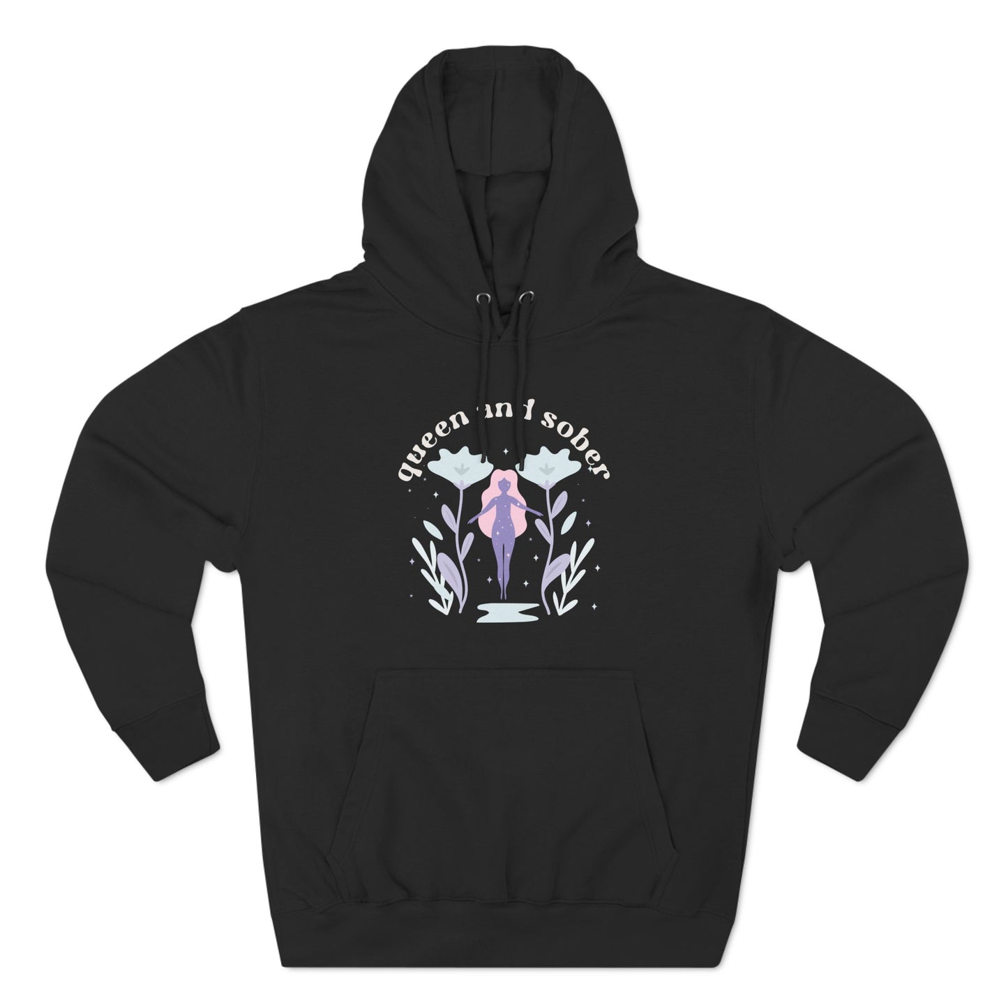 Queen and Sober Fleece Hoodie