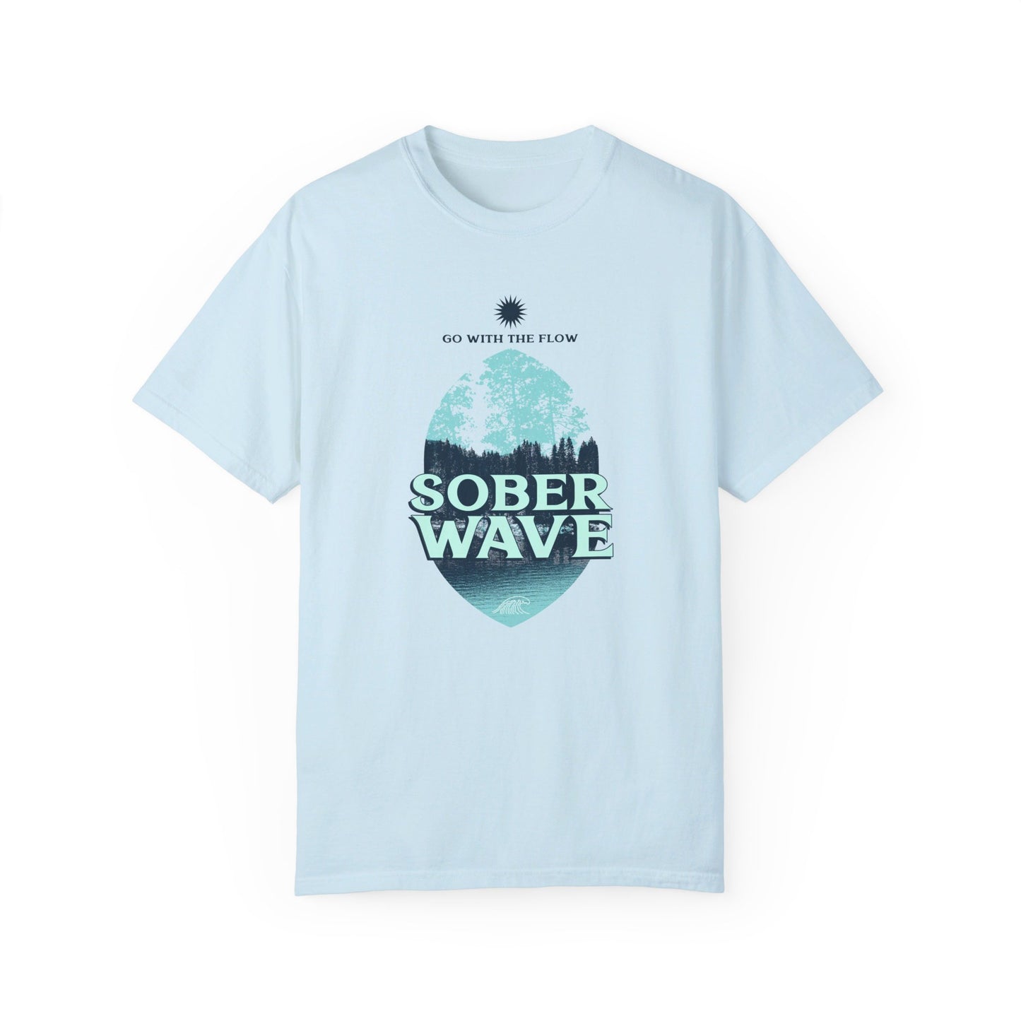 Go with the Flow Sober Wave T-shirt