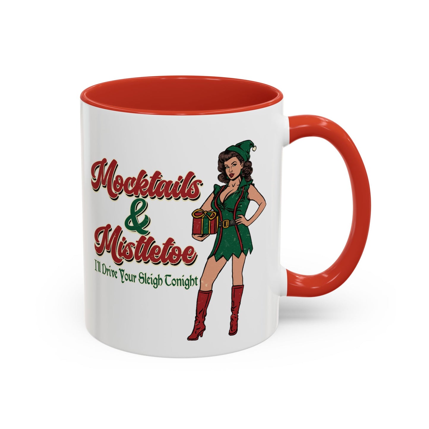 Sexy Elf Christmas Coffee Mug (11, 15oz)